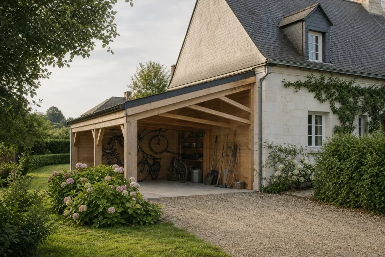 Carport paysagiste en Pays de la Loire